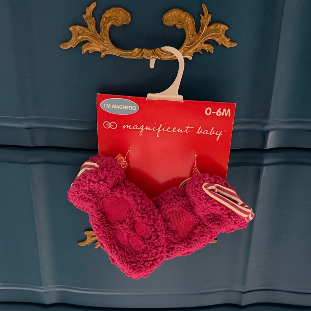 Magnetic Me Pink Kids Mittens